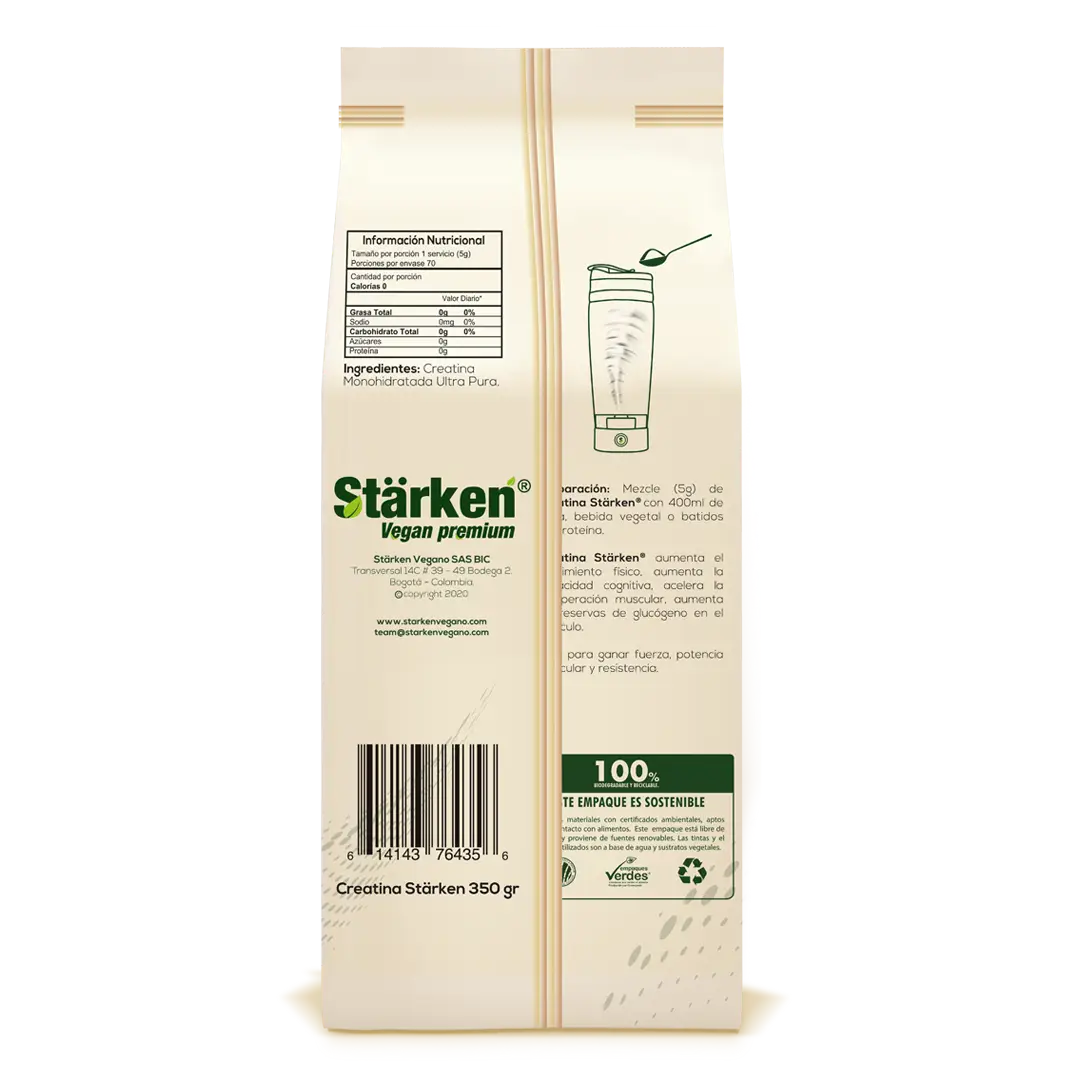 Monohidrato de Creatina Ultra Pura Stärken®