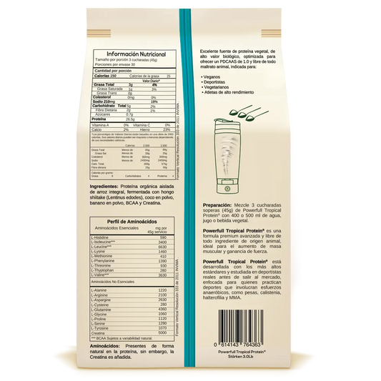 Powerfull™ Tropical Protein Stärken® 26,5 g Proteína